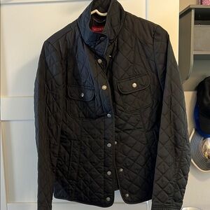 Merona Quilted Black Jacket